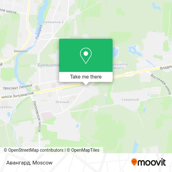 Авангард map