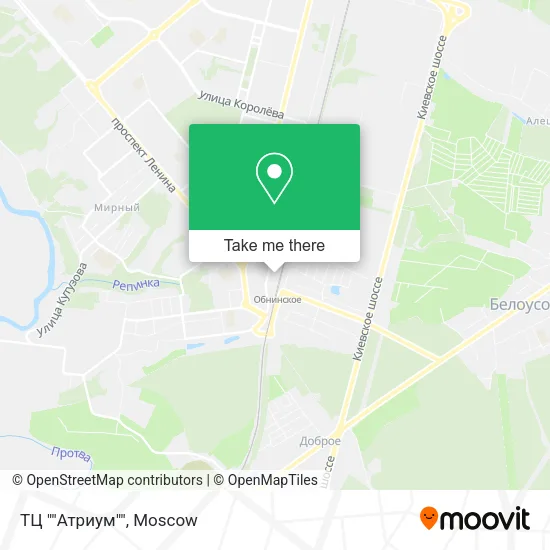 ТЦ ""Атриум"" map