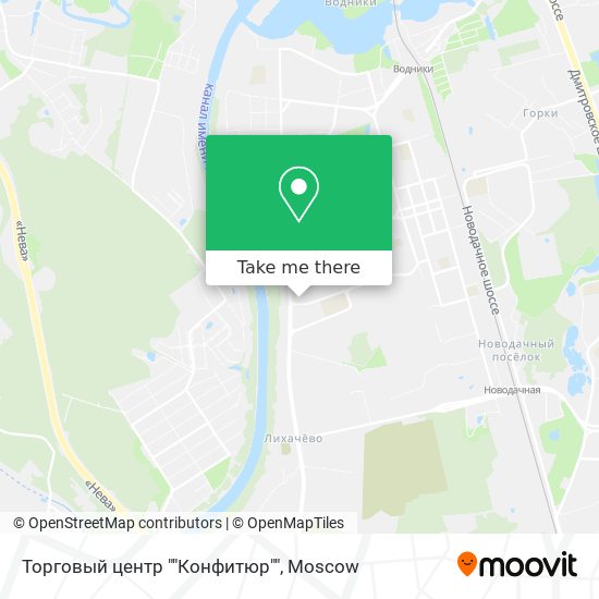 Торговый центр ""Конфитюр"" map