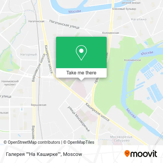 Галерея ""На Каширке"" map