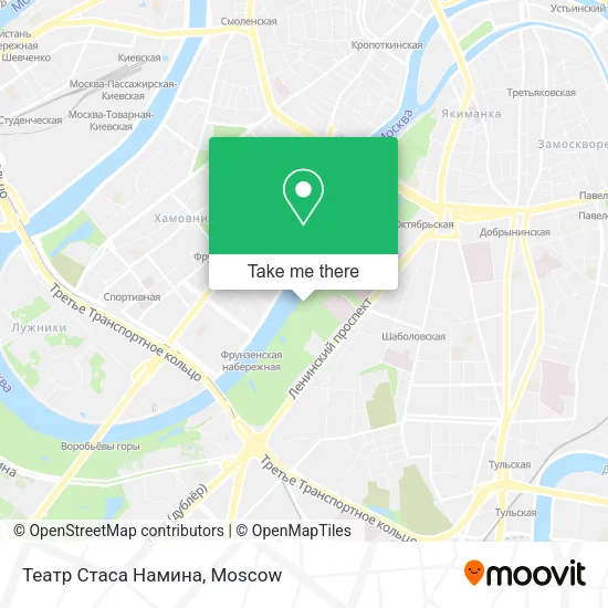 Театр Стаса Намина map