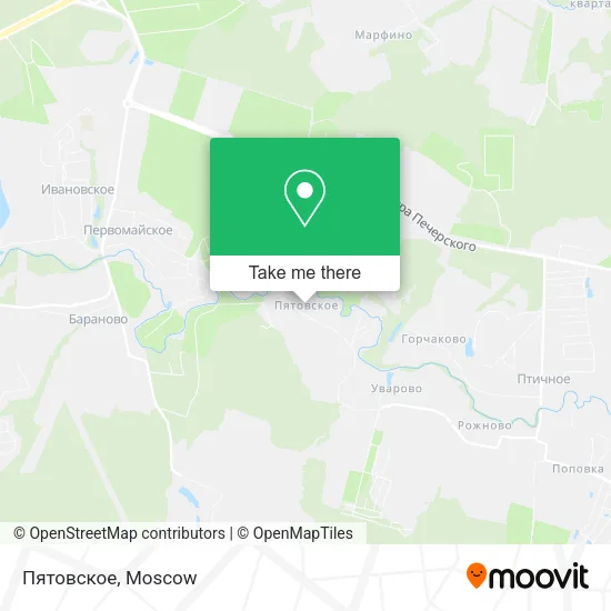 Пятовское map