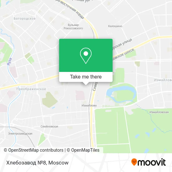 Хлебозавод №8 map