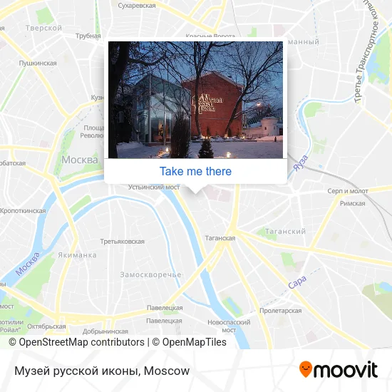 Музей русской иконы map