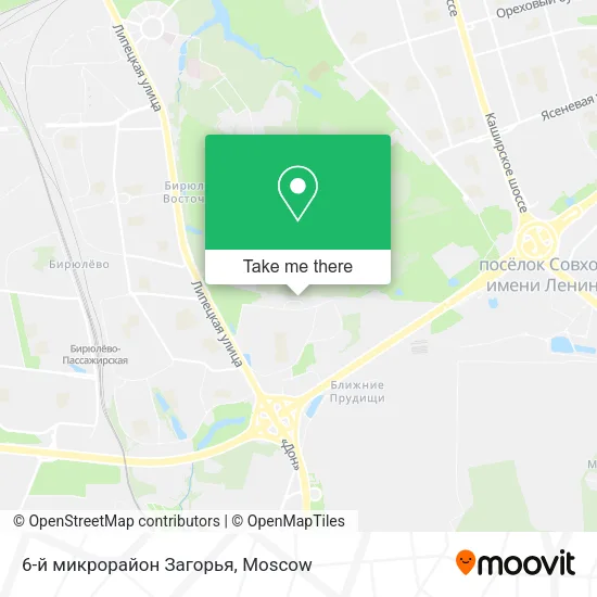 6-й микрорайон Загорья map