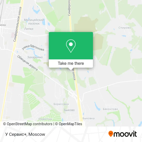 У Сервис+ map