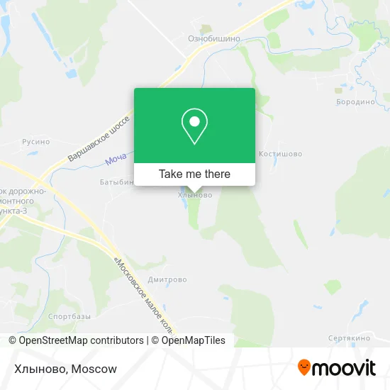 Хлыново map
