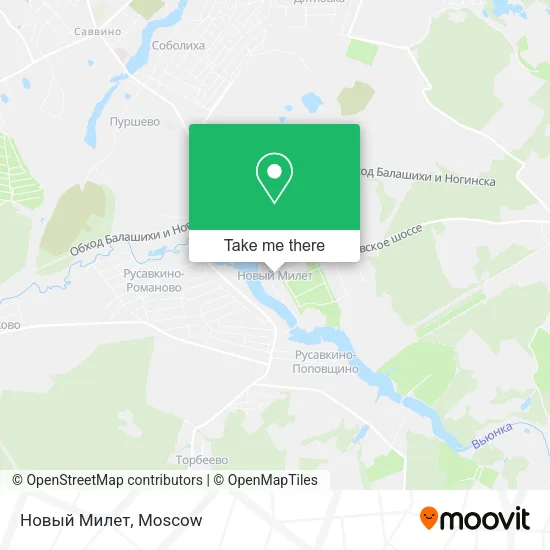 Новый Милет map