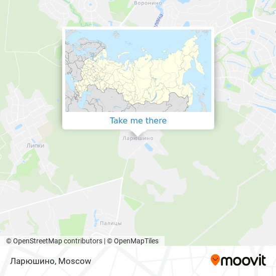 Ларюшино map