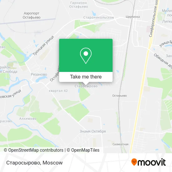 Старосырово map