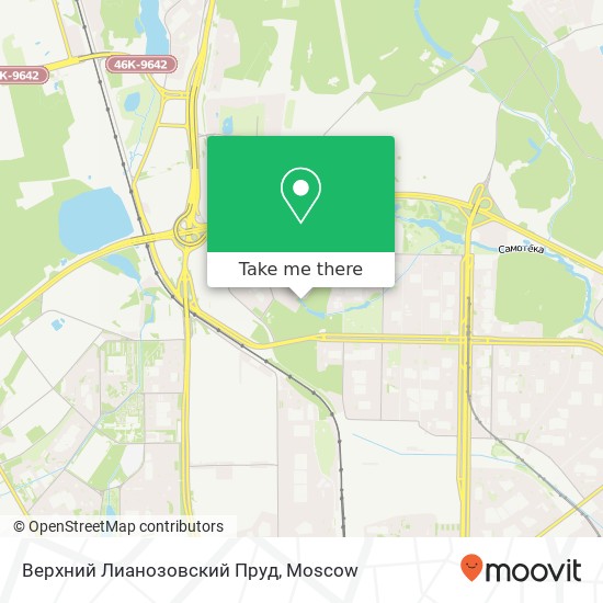 Верхний Лианозовский Пруд map