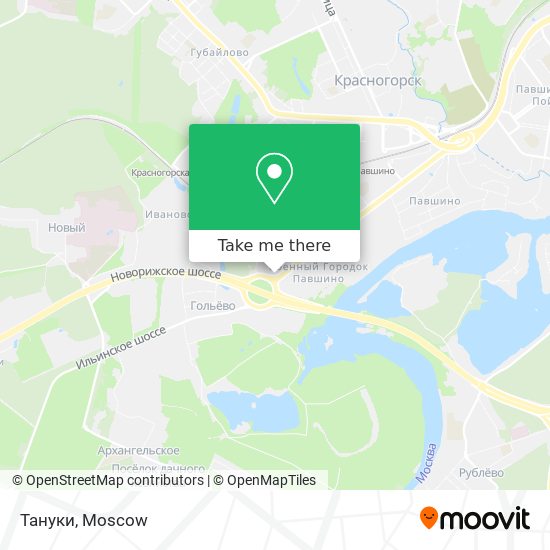 Тануки map