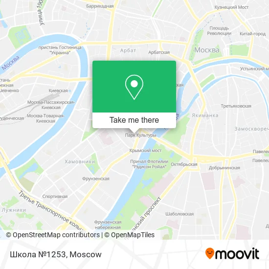 Школа №1253 map