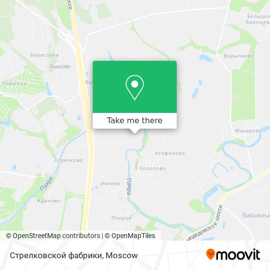 Стрелковской фабрики map