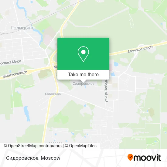 Сидоровское map