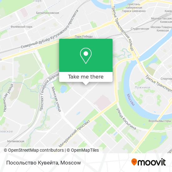 Посольство Кувейта map