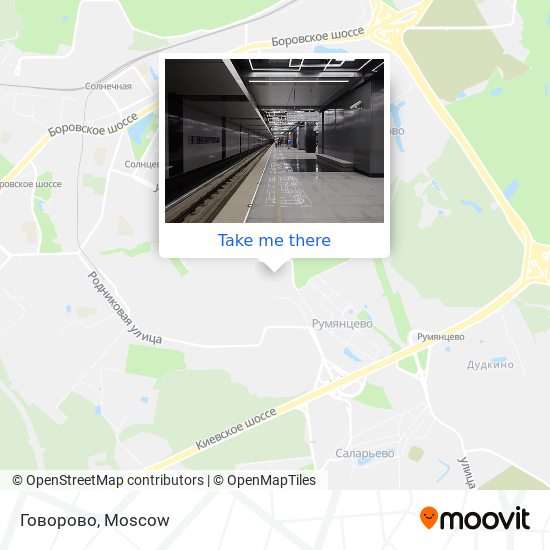 Говорово map