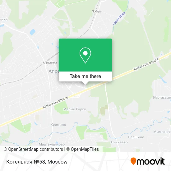 Котельная №58 map