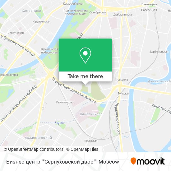 Бизнес-центр ""Серпуховской двор"" map