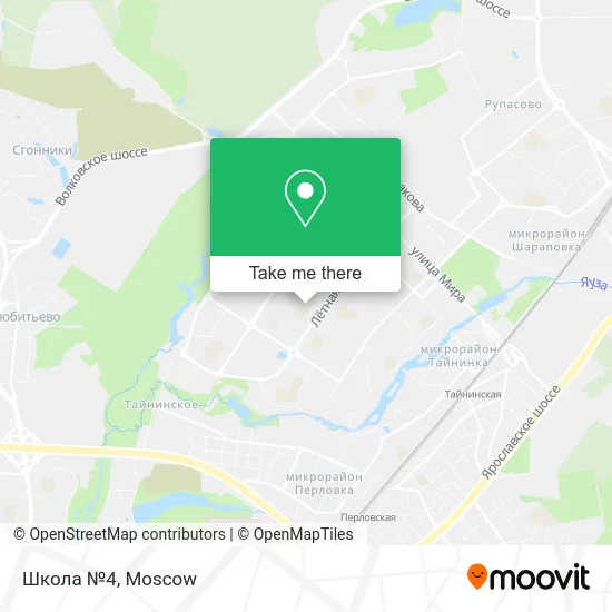 Школа №4 map