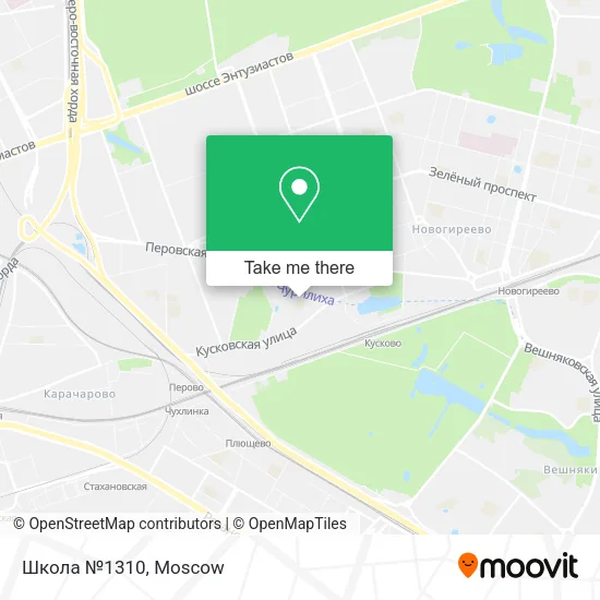 Школа №1310 map