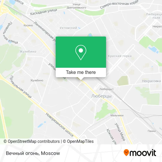 Вечный огонь map