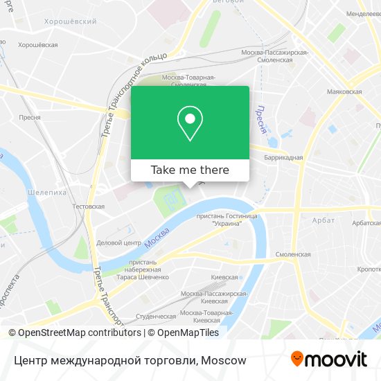 Центр международной торговли map