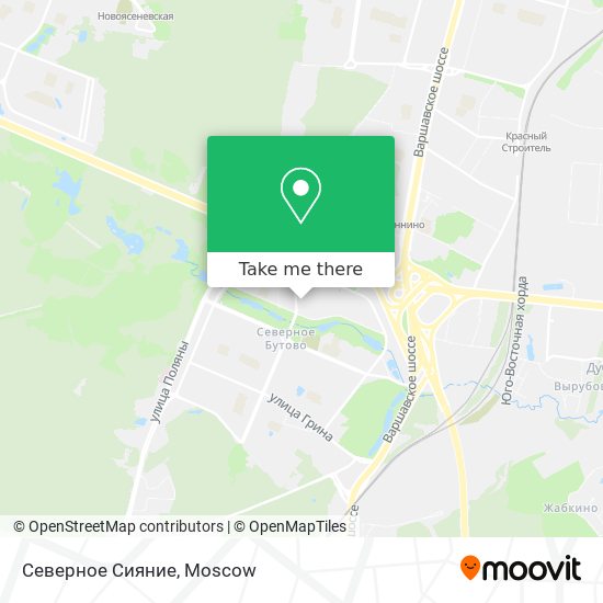 Северное Сияние map