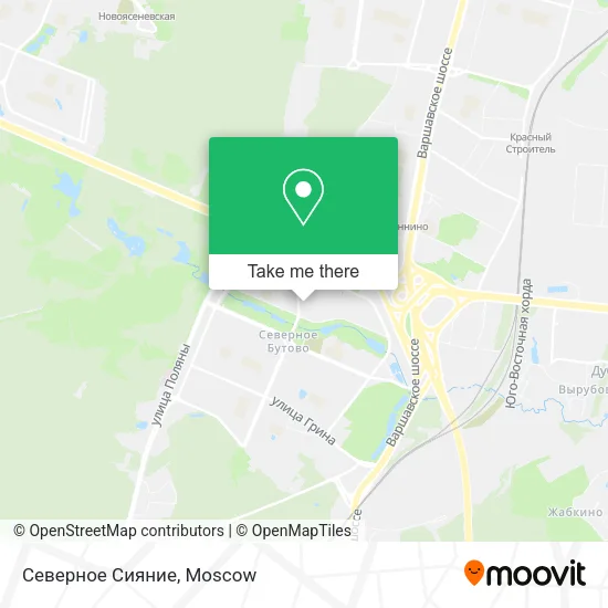 Северное Сияние map