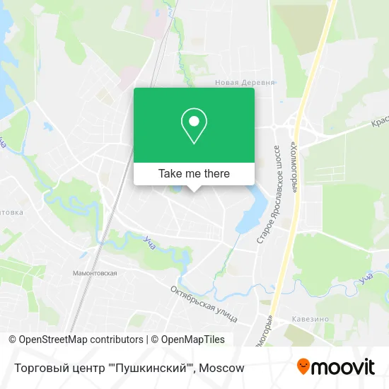 Торговый центр ""Пушкинский"" map