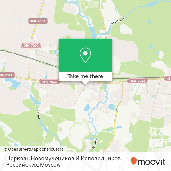 Церковь Новомучеников И Исповедников Российских map