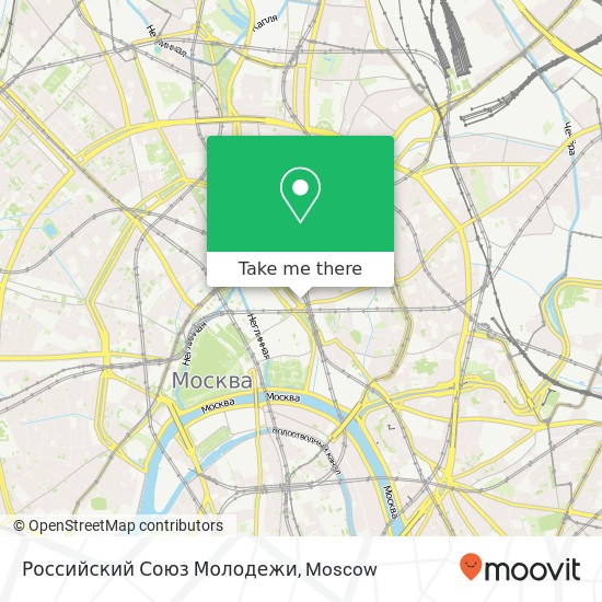 Российский Союз Молодежи map