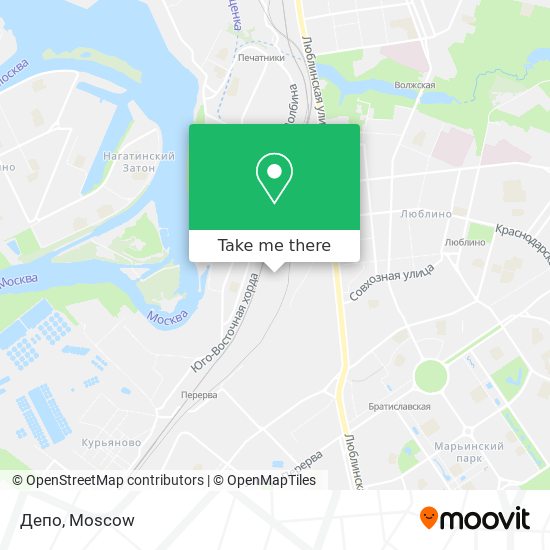 Депо map