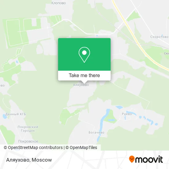 Аляухово map