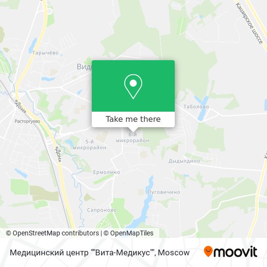 Медицинский центр ""Вита-Медикус"" map