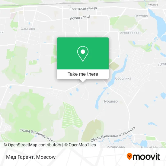 Мед Гарант map