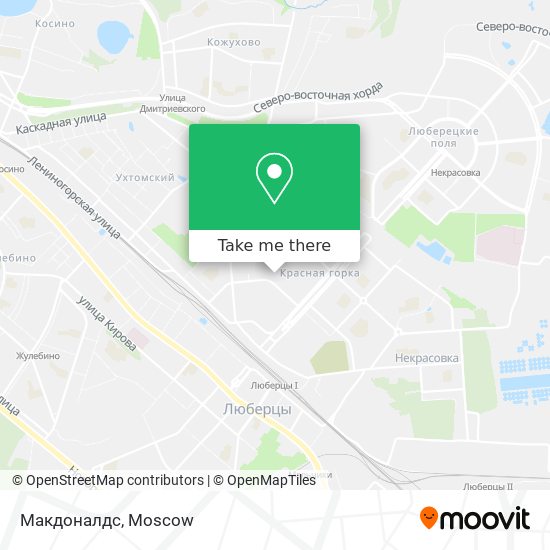 Макдоналдс map