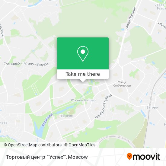 Торговый центр ""Успех"" map