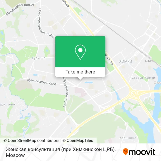 Женская консультация (при Химкинской ЦРБ) map