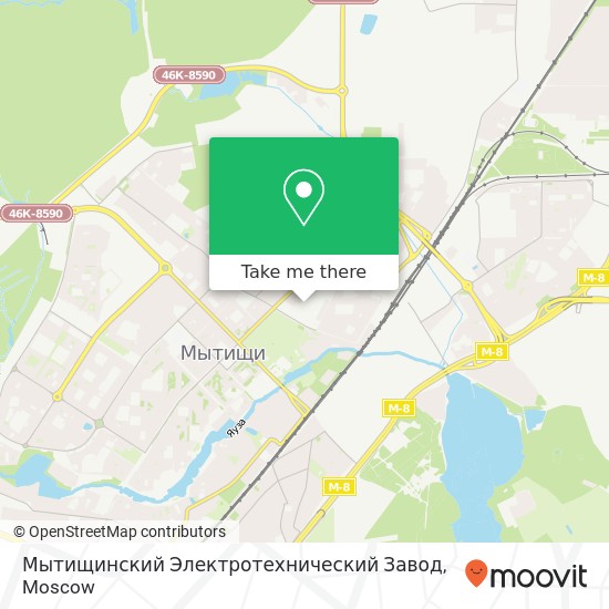 Мытищинский Электротехнический Завод map