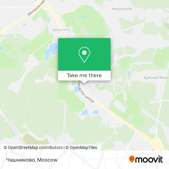 Чашниково map
