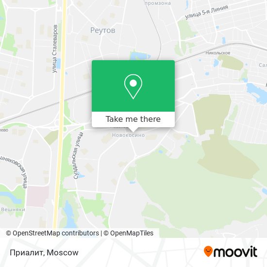 Приалит map