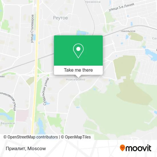 Приалит map