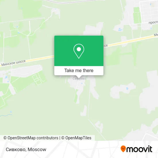 Сивково map