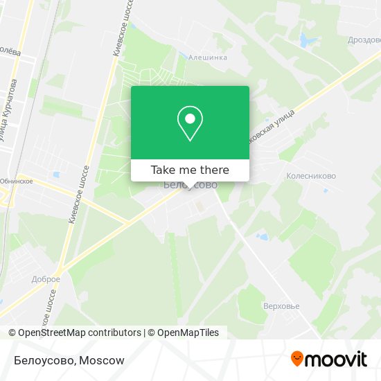 Белоусово map