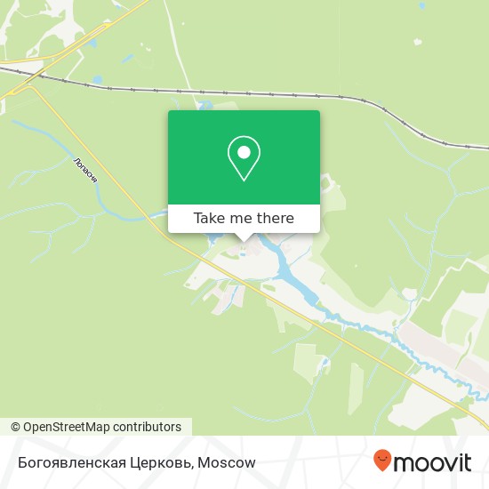 Богоявленская Церковь map