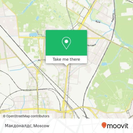 Макдоналдс map