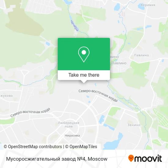 Мусоросжигательный завод №4 map