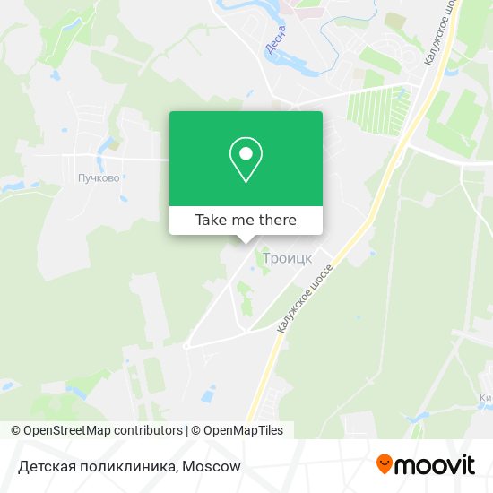 Детская поликлиника map