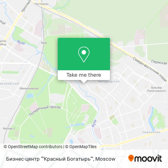 Бизнес-центр ""Красный Богатырь"" map